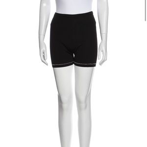 Black aya muse shorts size medium